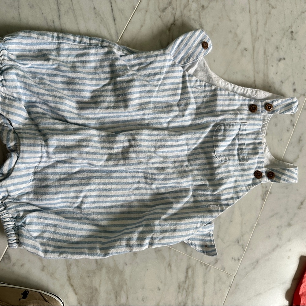 Janie and Jack onsie overall for summer